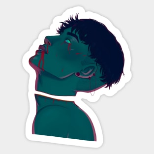 Spooky Boy Sticker